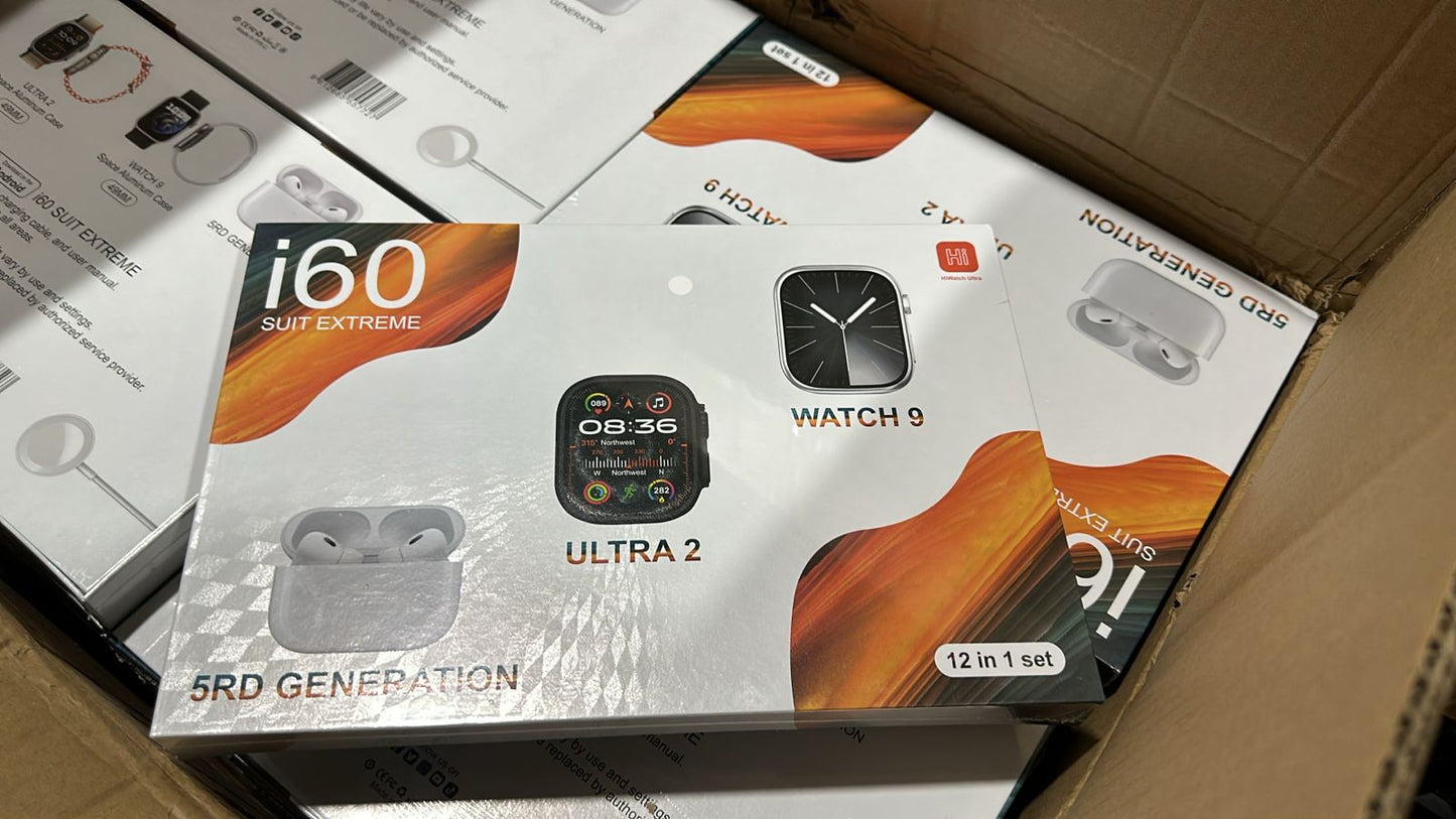 Super Combo Smartwhatch i60 12 En 1