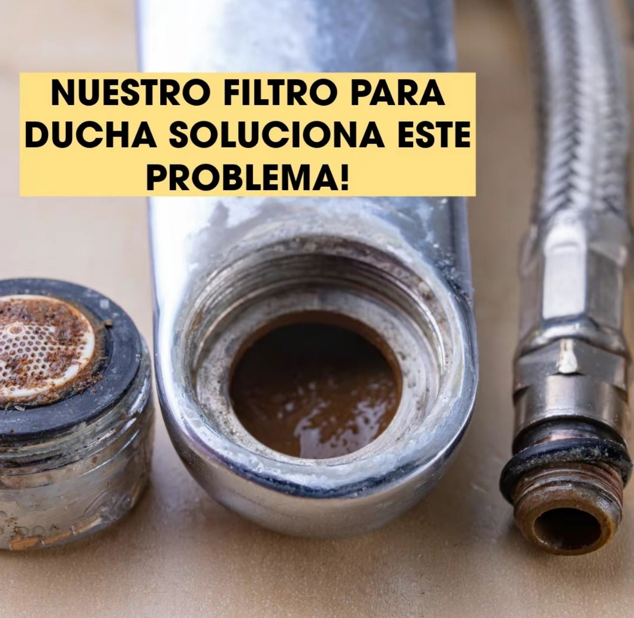 Purificador Para Ducha + Filtro de Repuesto Gratis