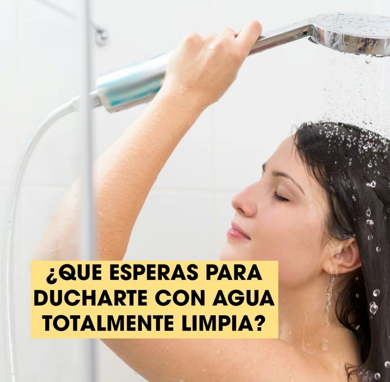 Purificador Para Ducha + Filtro de Repuesto Gratis