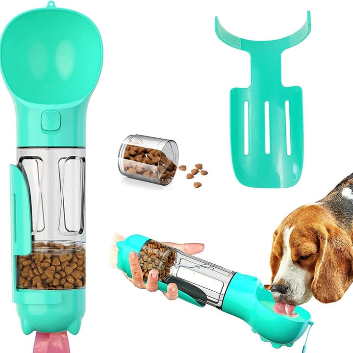WePet ® Botella 4 En 1 Para Mascotas