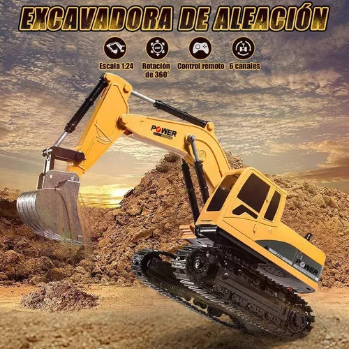 Retroexcavadora Pro - Control Remoto
