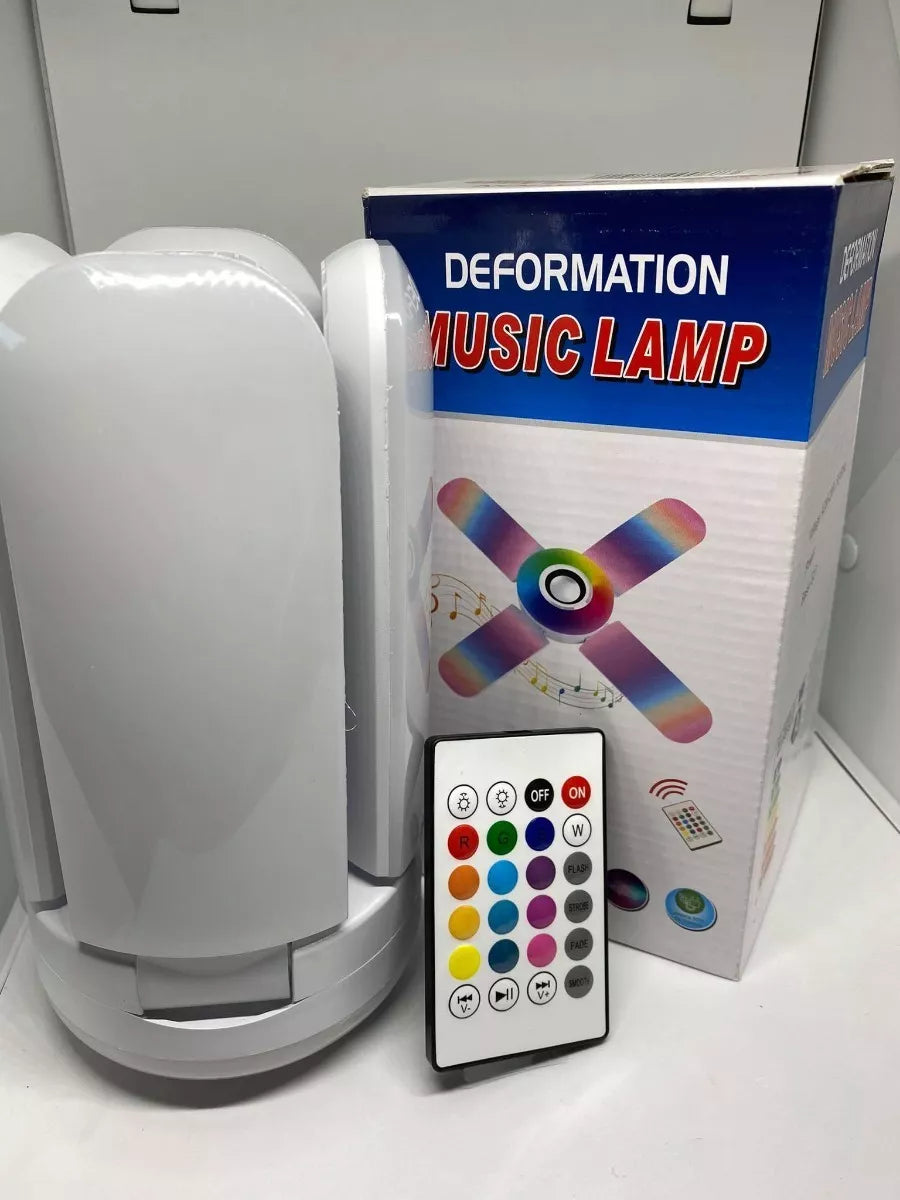 Bombillo Ultra Luminoso Con Parlante Bluetooh