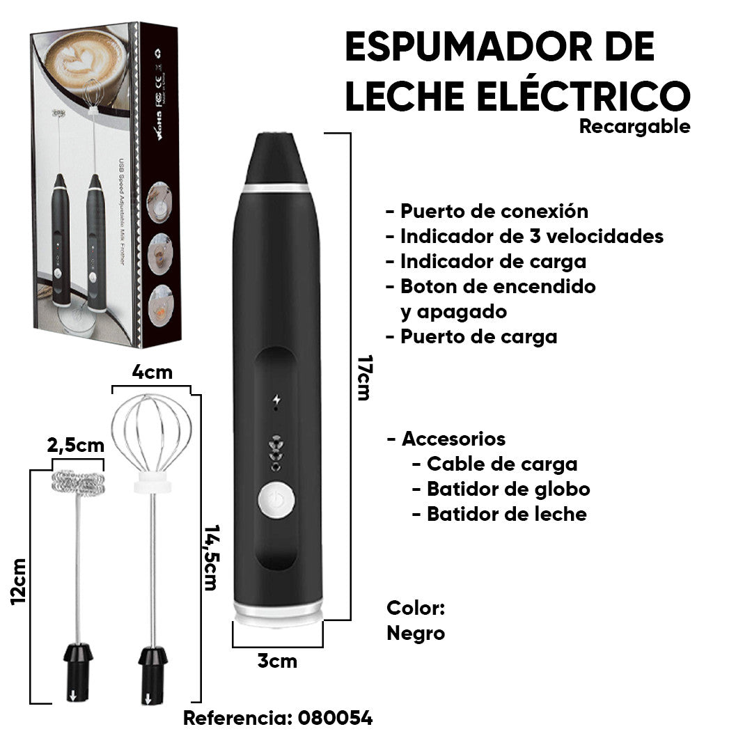 Batidor Eléctrico Recargable