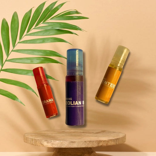 Set Perfumes Roll-On - El Verdadero Aroma Del Amor