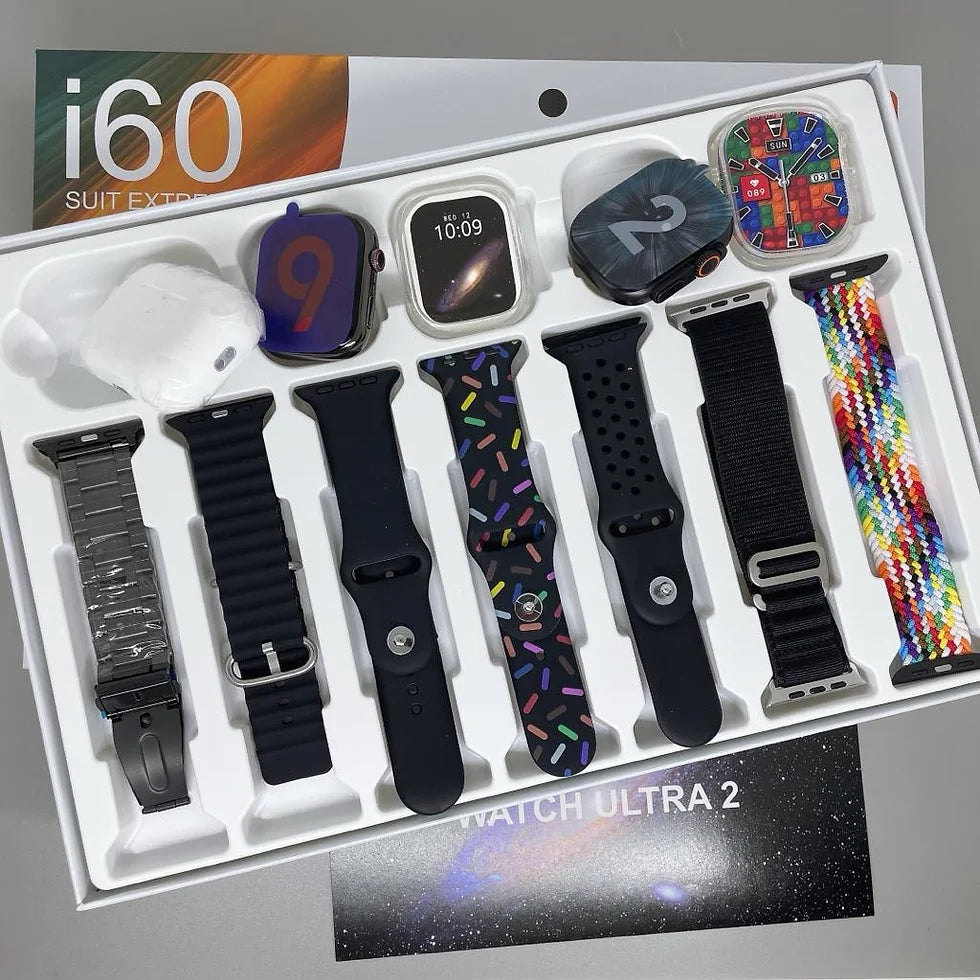 Super Combo Smartwhatch i60 12 En 1