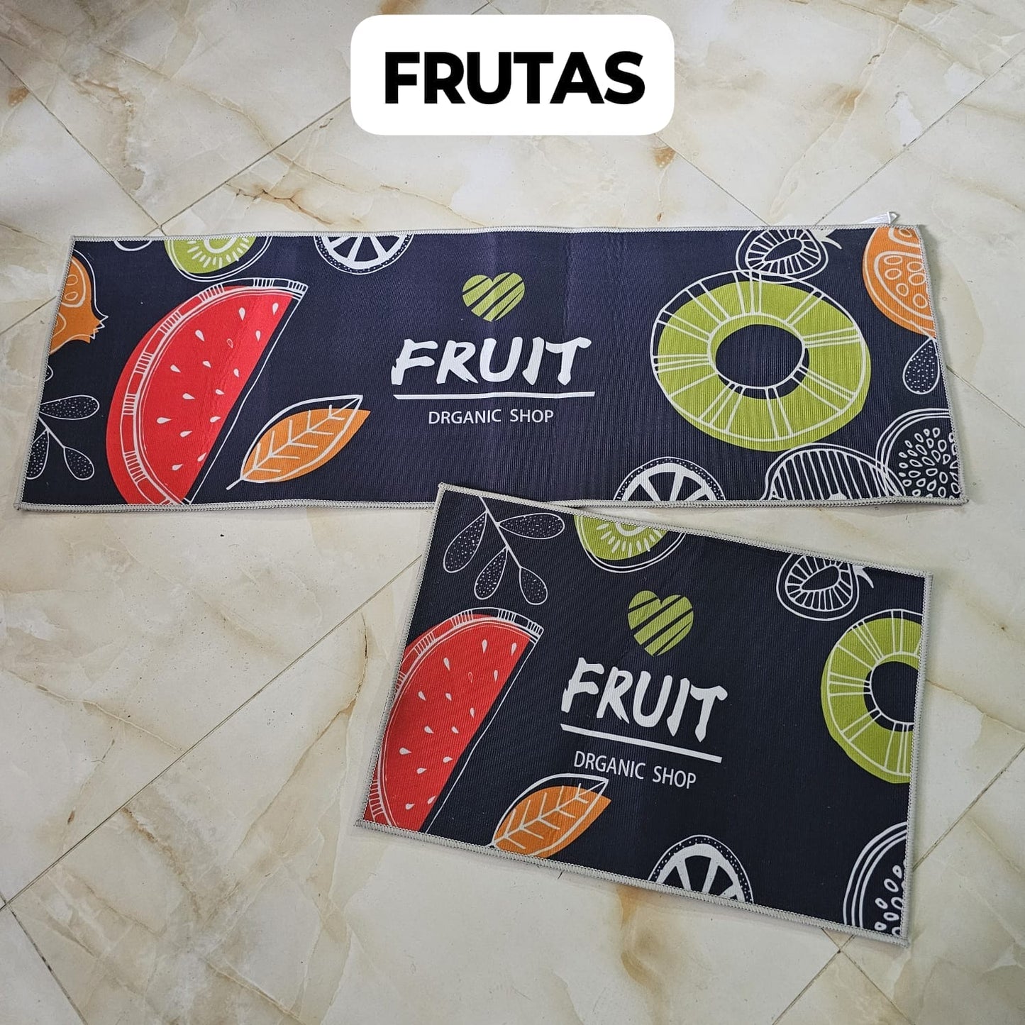Tapete Cocina Felpa Ultra Absorbente + Gratis Tapete Pequeño