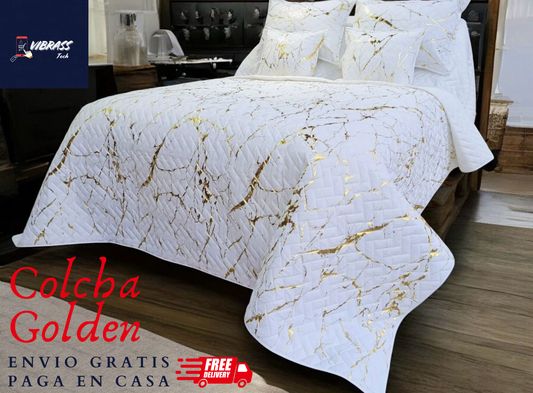 Colcha Española Gold Doble Faz