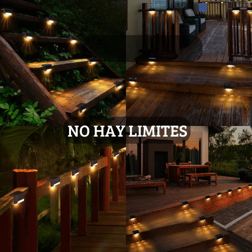 Super Pack Luces Led Solares X4