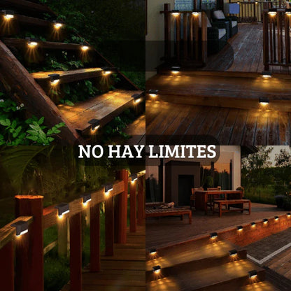 Super Pack Luces Led Solares X4