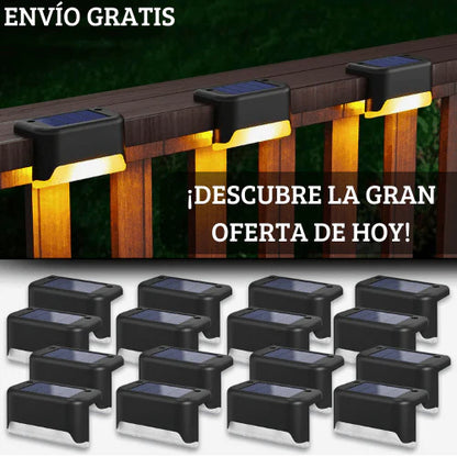 Super Pack Luces Led Solares X4
