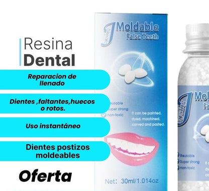 Resina Moldeable Dientes 3D