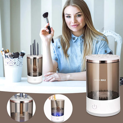 BrushCleaner™ - Limpiador De Brochas Eléctrico
