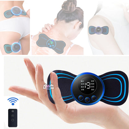 MINI MASAJEADOR CERVICAL ELÉCTRICO RECARGABLE USB + CONTROL EXTRA