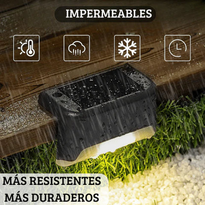 Super Pack Luces Led Solares X4