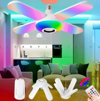 Bombillo Ultra Luminoso Con Parlante Bluetooh