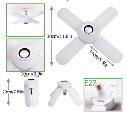 Bombillo Ultra Luminoso Con Parlante Bluetooh