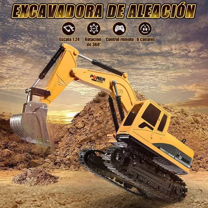 Retroexcavadora Pro - Control Remoto