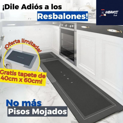 Tapete Cocina Ultra Absorbente 120CMX40CM + Gratis Tapete Pequeño 60CMX40CM