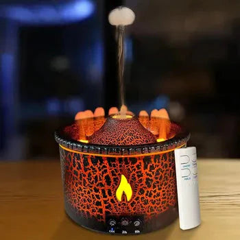 Humidificador De Lujo Volcan Negro🌋🗻
