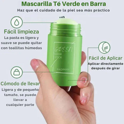 Mascarilla Anti Acné - Te Verde