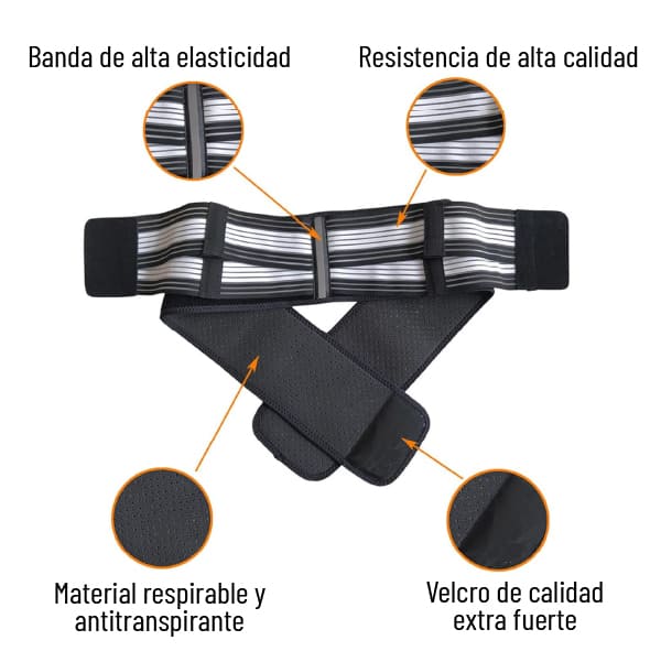 Cinturón Ciático Y Lumbar Cero Dolor