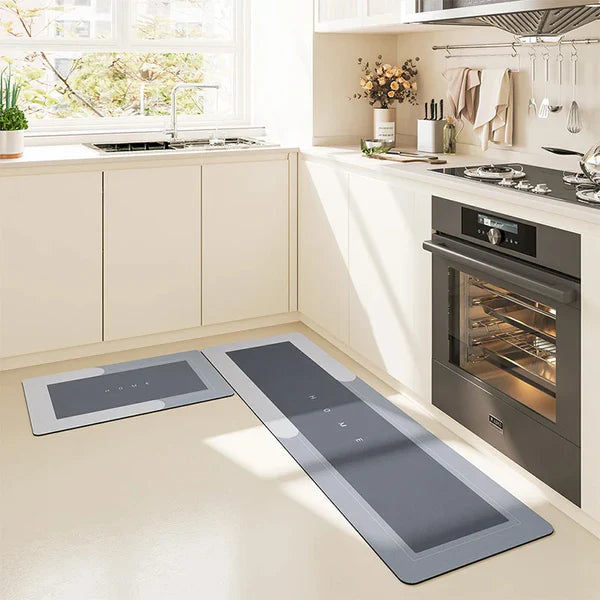 Tapete Cocina Ultra Absorbente 120CMX40CM + Gratis Tapete Pequeño 60CMX40CM