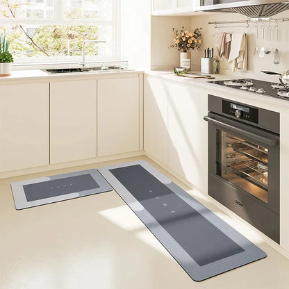Tapete Cocina Ultra Absorbente 120CMX40CM + Gratis Tapete Pequeño 60CMX40CM