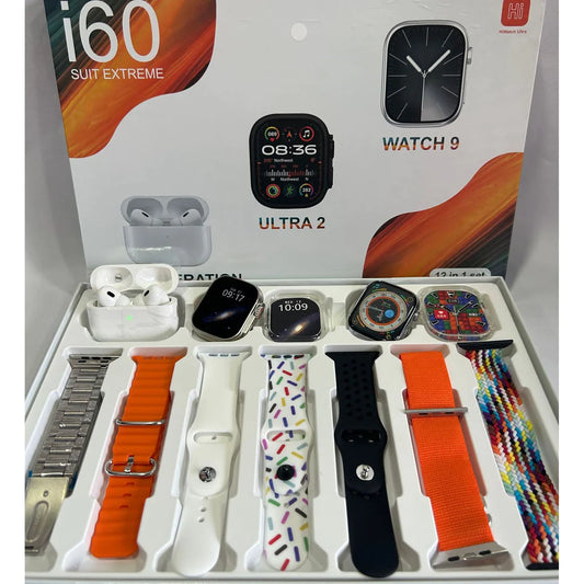 Super Combo Smartwhatch i60 12 En 1