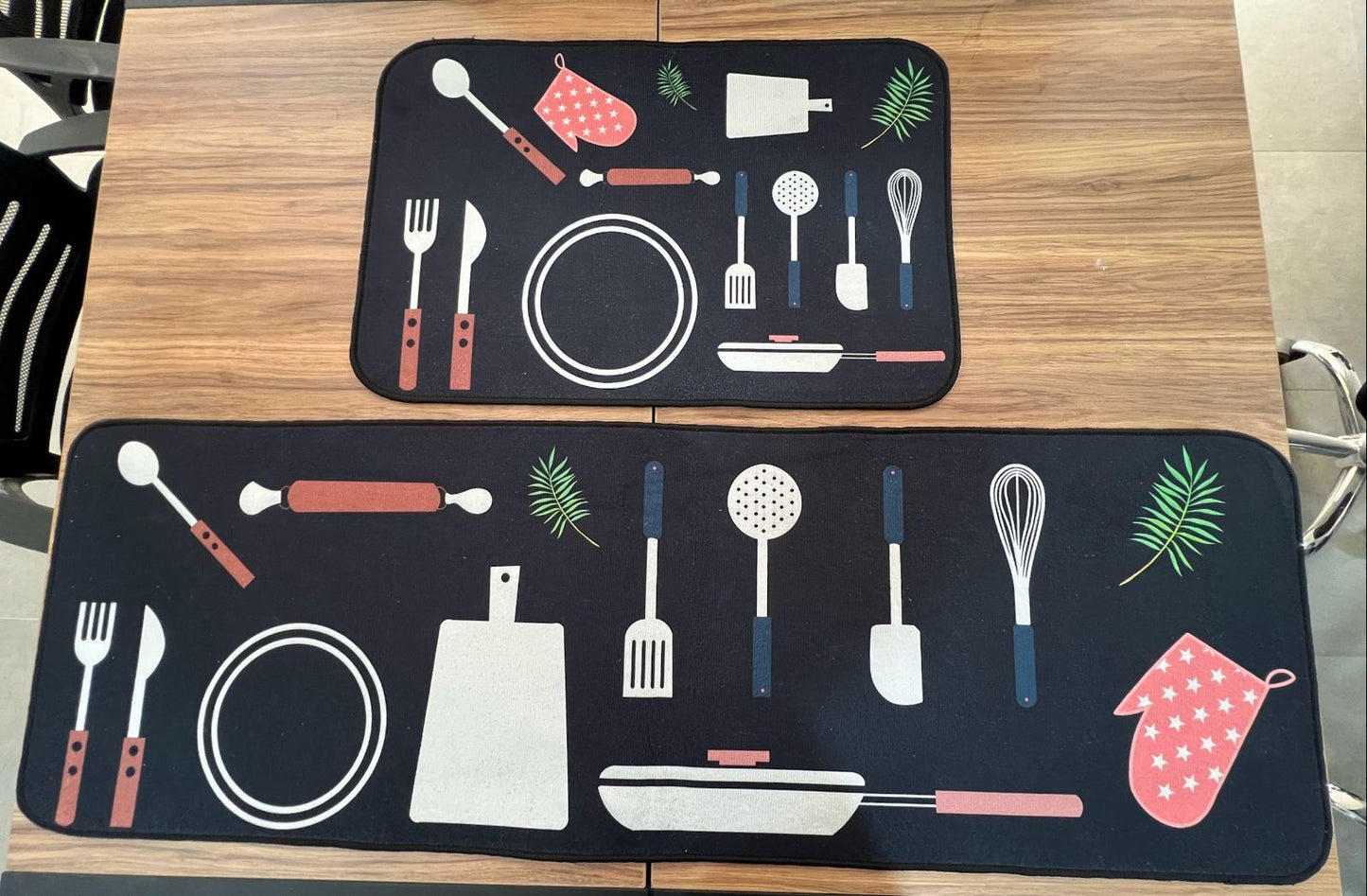 Tapete Cocina Felpa Ultra Absorbente + Gratis Tapete Pequeño.