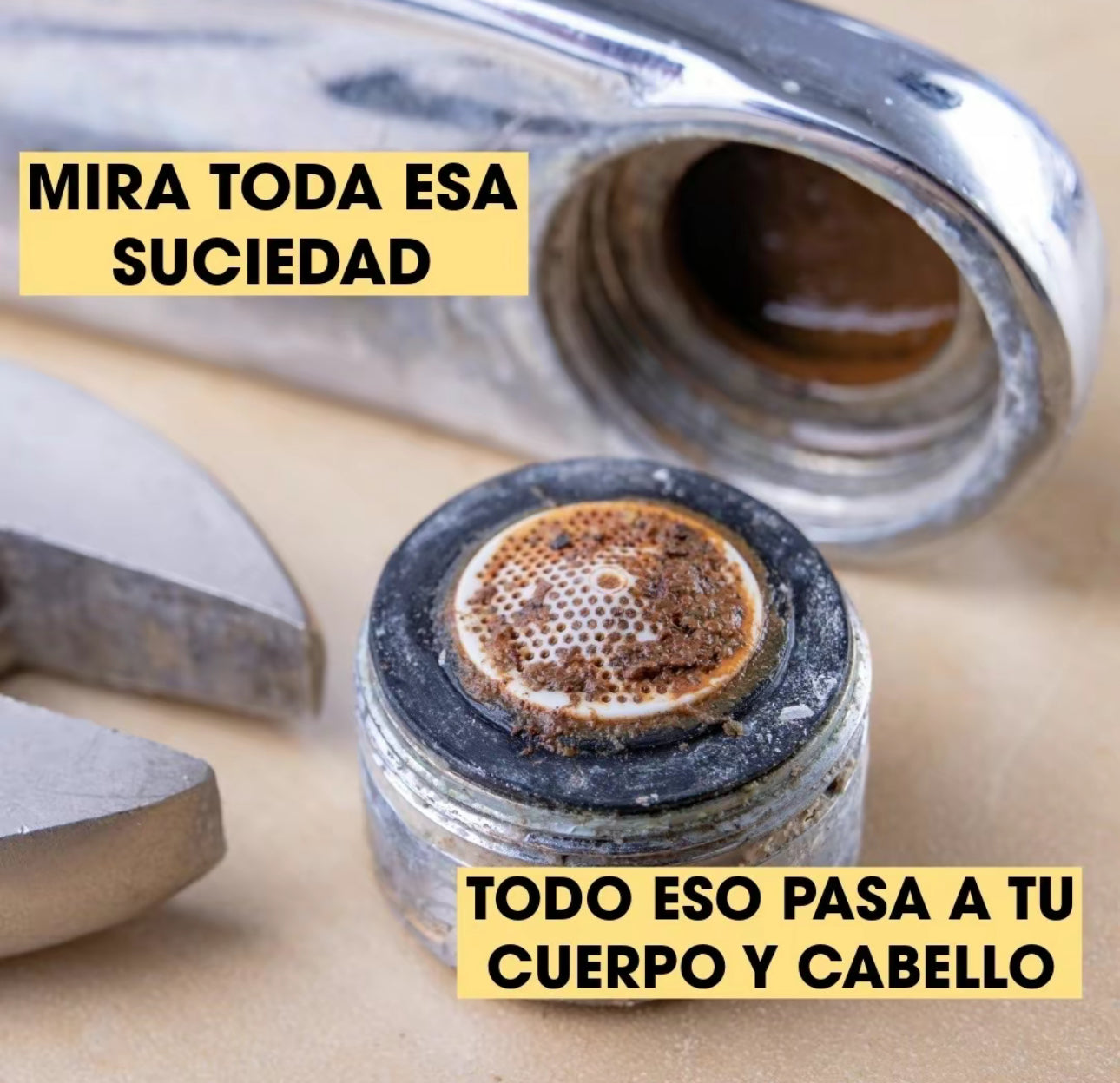 Purificador Para Ducha + Filtro de Repuesto Gratis