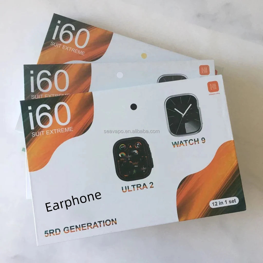 Super Combo Smartwhatch i60 12 En 1